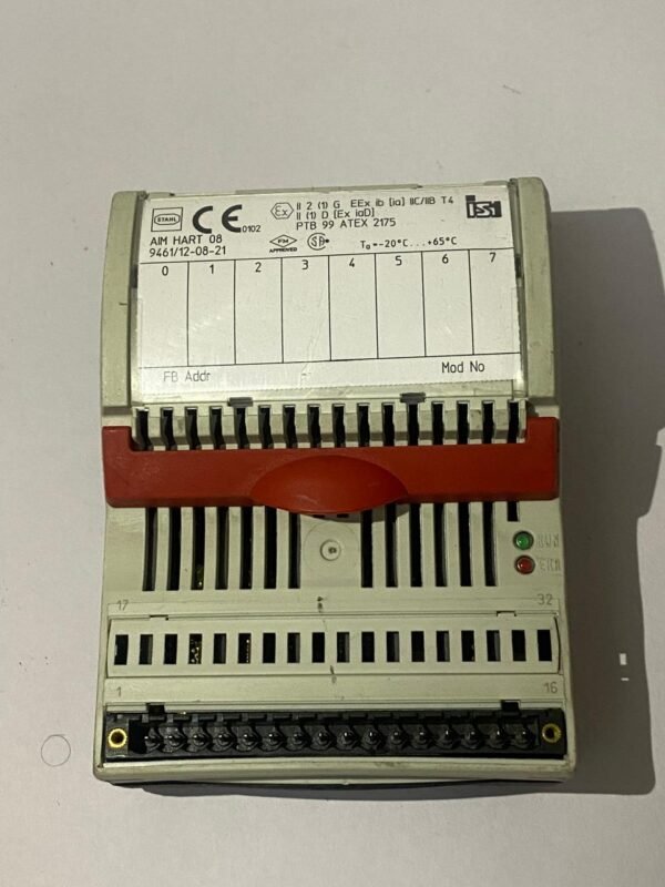 R. STAHL AIM HART 08 Analog Input Module 9461/12-08-21